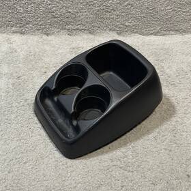 F37a-10045ao6-aaw Ford 1990-1997 Ranger Mazda B Dual Cupholder Center Drink Complete Console Oem