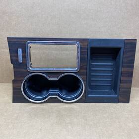 Fl1j-78044f06-a Ford 2015-2017 Expedition Cup Holder Shifter Bezel Assembly Floor Console Wood