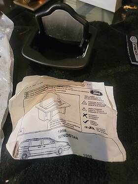 F78z-1630702-aa Ford Fomoco Nos 1997 Windstar F150 Expedition Ash Tray Insert