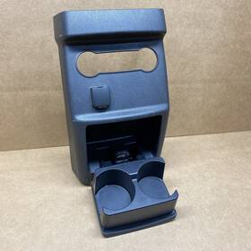 Eb53-7840a500-a Ford Motor Company 2011-15 Explorer Rear Center Console Bezel Fold Down Cup Holders Oem