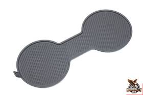 Rb5b-s13560-a Ford 2020-2025 Explorer Oem Center Console Drink Dual Cup Holder Insert Mat Cap