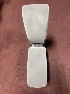 Xf1z-54600a50-eac Ford Taurus 1999-2002 Gray Front Center Seat Folding Armrest And Rear Cup Holders