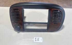 Xl34-1504303ahw Ford 1997-03 F150 Truck Dash Center Radio Climate Control Vent Trim Bezel Wood