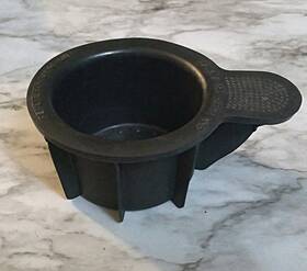 Yl1x-78 Ford Mustang F150 Black Rubber Insert Cup Holder O.e.m
