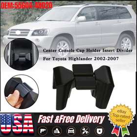 4025231 Geartronics For 2002-2007 Toyota Highlander Car Center Console Cup Holder Insert Divider Ki#