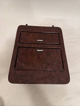 1896-1-p2 General Motors 2007-2014 Chevy Suburban Tahoe Woodgrain Cup Holder Oem
