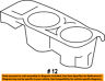 Gj5z7813562ab Ford Oem Escape Center Holder