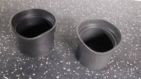 10423074 Gm 02 03 04 05 06 07 Buick Rendezvous Cup Holder Insert Plastic Pair Of 2