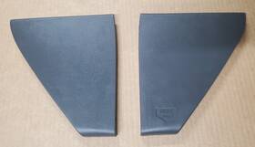 15164904 Gm 99-02 Chevy Silverado Dash End Side Cap Fuse Cover Trim Panel Graphite Pair