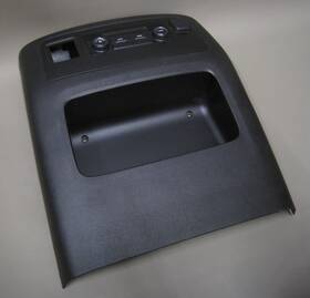 23362155 Gm 2016 - 2020 Tahoe Ppv Ssv Oem Black Center Console Rear Panel With Hvac Control