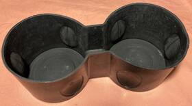 Ana44193 Gm 07-14 Chevrolet Suburban Tahoe Gmc Yukon Front Console Dual Cup Holder Insert Oe