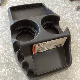 Go Gear 079976717557 Universal Truck Console Car Cup Holder Floor Drink Storage Auto Rv Cd Organizer