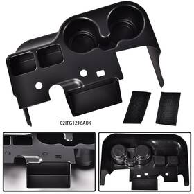 Goneparts0822 Goneparts 11 Center Console Cup Holder Fit For 99-01 Ford F-250/f-350/f-450/f-550 Super Duty