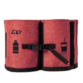 Goxunyuan 569593331962 Luggage Travel Cup Holder Drink Caddy Bag Free Your Hand Hold Two Coffee Mugs