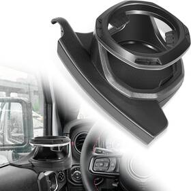Mhg037 Ha-auto Left Side Door Cup Holder For Jeep Wrangler Jl Jlu And Gladiator Jt 2018-2024