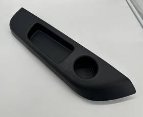 84631-stx Honda 07-13 Acura Mdx Rear 3rd Row Seat Left Driver Side Cupholder Trim Bezel Black