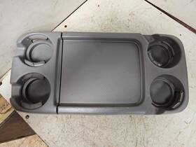 999221 Honda 03 Odyssey Cup Holder 4 Cups Center Console Table Extension Gray Oem