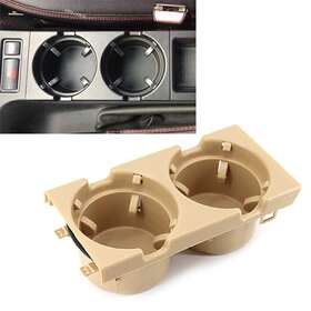 Hukyu 612008444580 1x Beige Cup Holder For E46 E90 Bmw 325i 328i 323i 3 Series 323 325 328 330