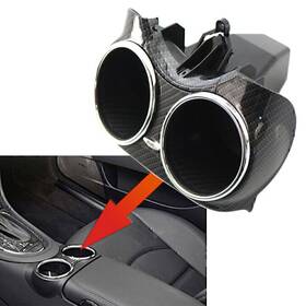 Hukyu 612047286622 1 Pcs Abs Cup Holder Bracket Fit For Mercedes-benz Cls C219 2006-2011 Dual