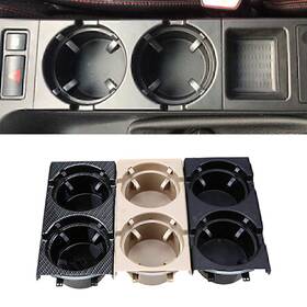 Hukyu 880000970929 Black Cup Holder For Bmw E46 3 Series Sedan/wagon/compact/coupe/m3 1997-2006