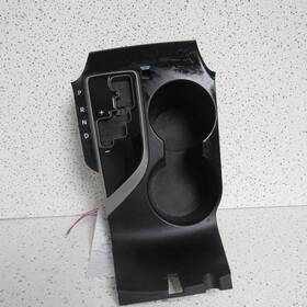 698.hy1211 Hyundai 2010 2011 12 Tucson Center Console Shift Panel Cup Holder Bezel Trim