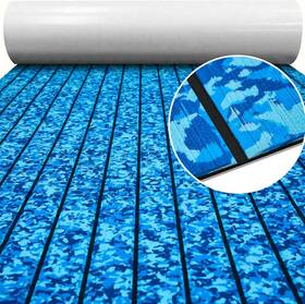 Kc-u-hy-1430 Hzkaicun Eva Foam Boat Decking 94.5 Inch X56.5 Camo Ocean With Black Seam Lines