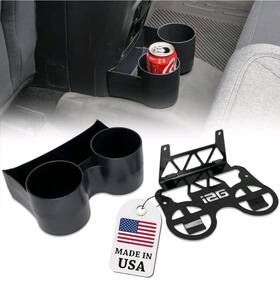 Iag-acc-f3067 Iag Performance Removable Rear Dual Cup Holder For Ford Bronco 2021 Not Sport