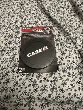 10679 Ih Case Set Of 2 International Harvester Travel Auto Cup Holder Insert Coaster