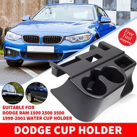 Ikaufen 980595490144 Cup Holder Center Console Organizer Fits For 1999-2001 Dodge Ram 1500/2500/3500
