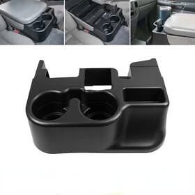 Ikaufen 982766040981 For 2003-2012 Dodge Ram 1500 2500 3500 Center Console Cup Holder Car Accessories