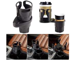 Imountek 731716338681 2 In 1 Car Cup Holder Expander Dual For Multifunctional