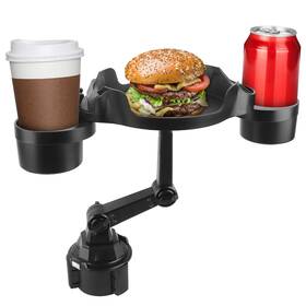 Imountek 737547583986 360 Rotating Car Cup Holder Tray Bottle Adapter Stand Expander