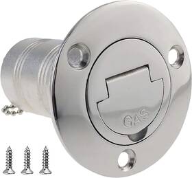 Isure Marine 742500395476 1-1/2 Inch 38mm Boat Gas/fuel/diesel/water/waste Deck Gas