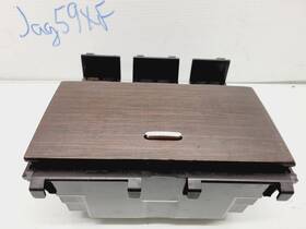 8x2354045 Jaguar 2013-2015 Xf Center Console Woodgrain Cup Holder Trim Oem