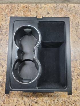 Aw93-f13562-aa Jaguar Aw93f13562bb 10-19 Xj Xjl Front Center Console Cupholder Cup Holder Oem