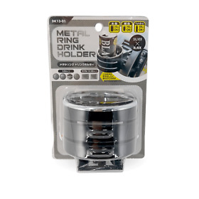 Japanese Universal Jdm Metal Ring Ac Vent Drink Single Cup Holder