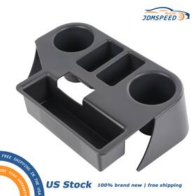 Gpl21693 Jdmspeed Motor Center Console Cup Holder Fit For 1994-1997 Dodge Ram 1500 2500 3500 Black