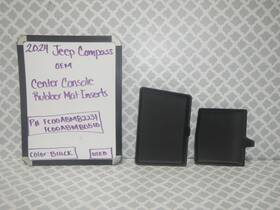 Fc00abm82231 Jeep 2024 Compass Oem Center Console Rubber Mat Inserts Fc00abm805