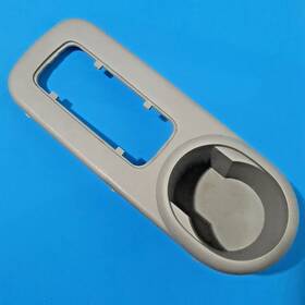 Vt-7095 Jeep Commander Vt 7095 Right Rear Cup Holder Control Bezel Light Greystone Oem