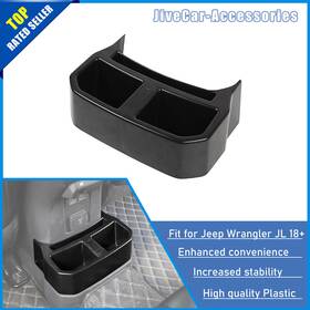 Jca2025031744 Jive-car-accessories Rear Drink Water Cup Holder Stand Storage Organizer For Jeep Wrangler Jl Jt 18