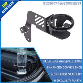 Jive-car-accessories Jca202605191 Right Passenger Door Drink Cup Holder Stand Bracket For Jeep Wrangler Jl Jt 18