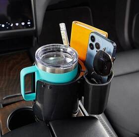 A1903-02501  Joytutus Cup Holder Storage Box Expander Car Adapt With Attached Organizer