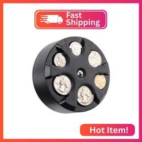 Coin08101ck Joytutus Universal Coin Holder Large Capacity For Car Portable