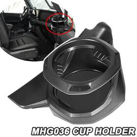 Mhg036 Jt-motor Car Cup Holder For 2018-2024 Jeep Wrangler Jl/jeep Gladiator Left Side
