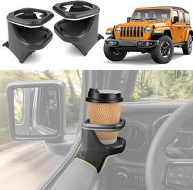 Cyl8986 Jtyzsm Cup Holders For 18-24 Jeep Wrangler Jl/20-24 Gladiator Jt Car Door
