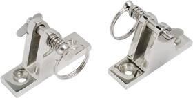 Keehui 699936362889 Pair Of Marine Grade 316stainless Steel 90 Top Bimini Deck Hinge With