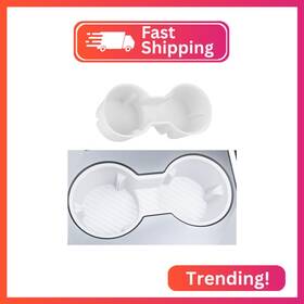 Keiviwo Ch-m3y-w Cup Holder Insert For Tesla Model 3 2021 2023 Y 2024 Silicone Sh