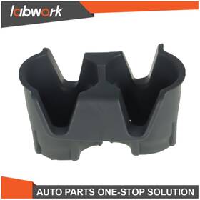 Tl26000q Labwork Center Console Cup Holder For Jeep Wrangler Tj 2001-2006 Black Rubber