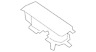 Lb5z-7813562-ab Ford Genuine Cup Holder