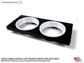 Chgx460g2 Lexus Cup Holder Upgrade For Gx460 2014-2021 Precision Fit 20 And 30oz Cups
